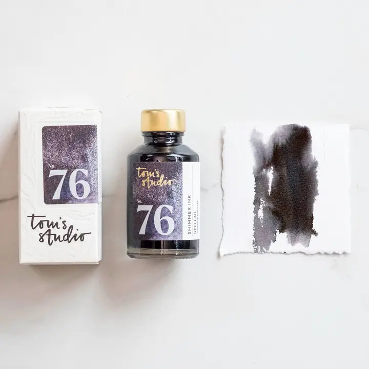 Tom's Studio Shimmer Ink - 76 Stellar (50ml Bottled Ink)