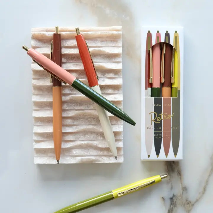 Desert Tones Retro Pen Set