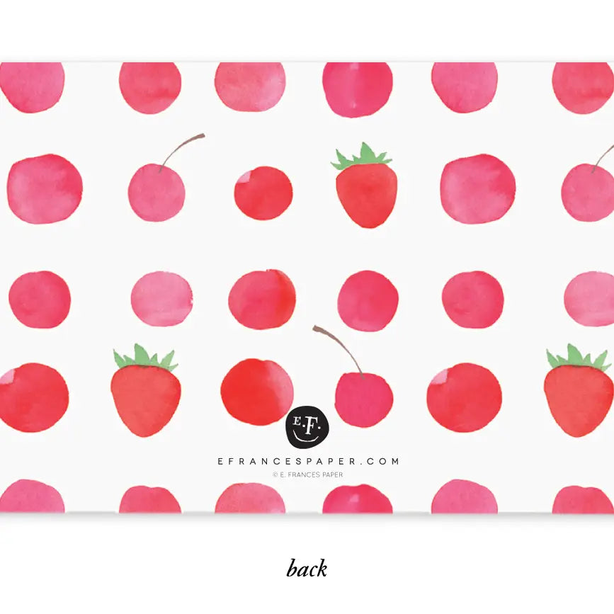 Pop Art Cherries Little Notes