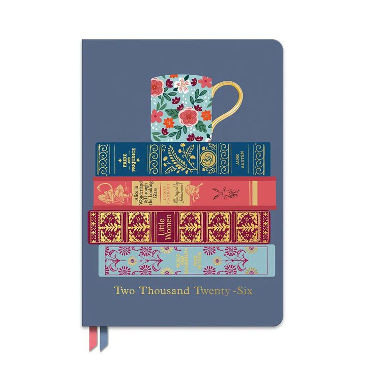 2026 Fully Booked Clara Clothbound Monthly Planner (Aug 2025 - Dec 2026)
