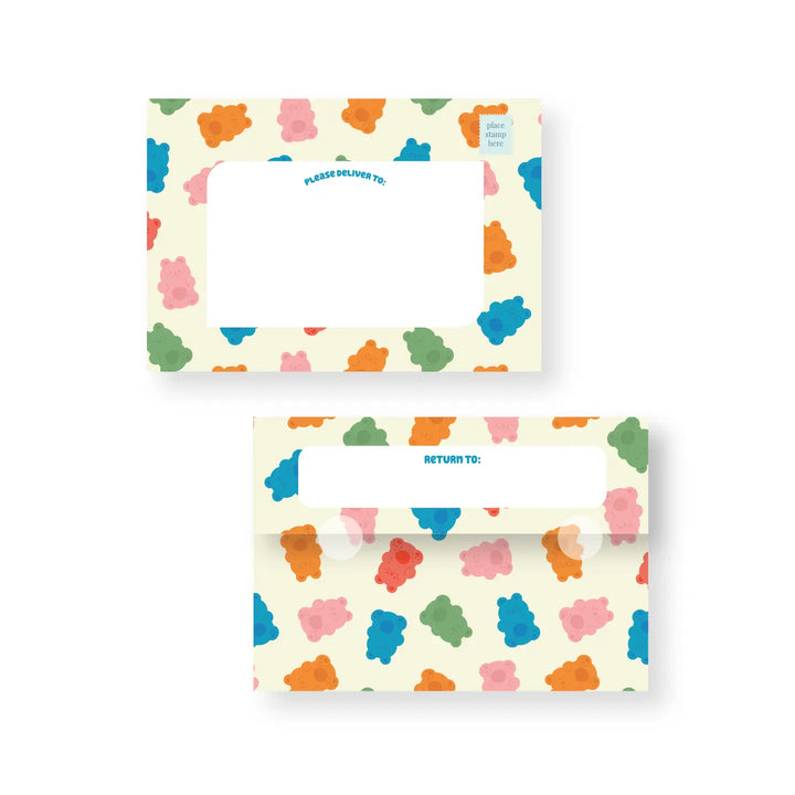 Kids Fill-in Fold Up Letter Set of 10 (Multiple Color Options!)