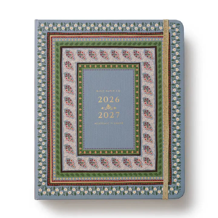 Paisley 17-Month Academic Covered Spiral Planner (Aug 2026 - Dec 2027)