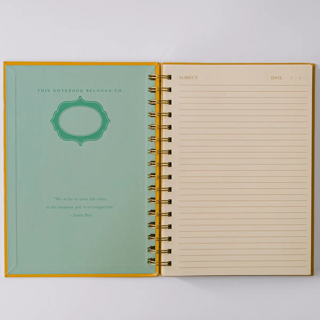 Cat Library Spiral Notebook