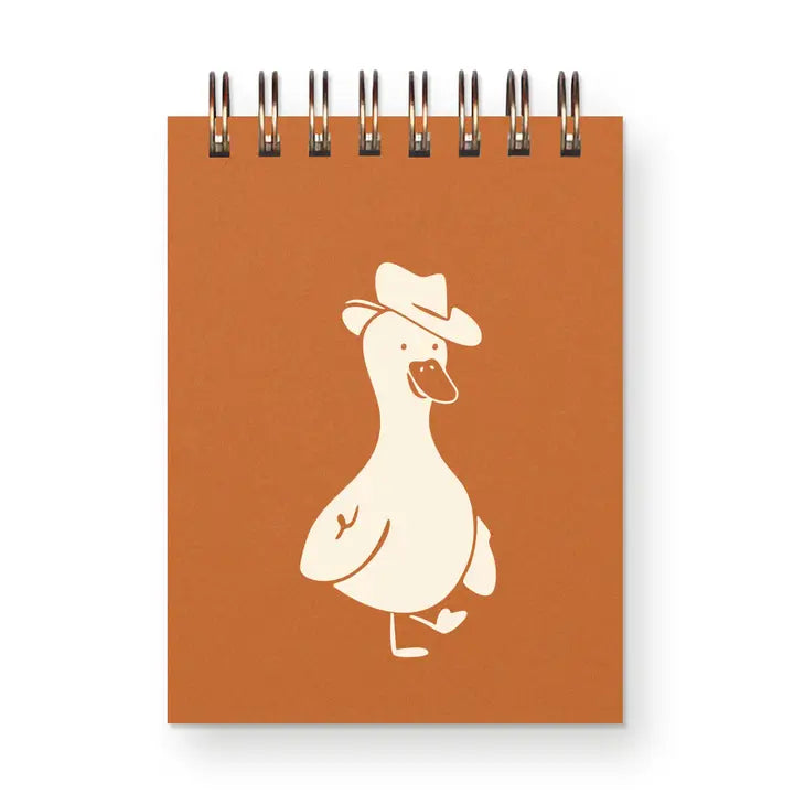 Howdy Duck Mini Jotter Notebook