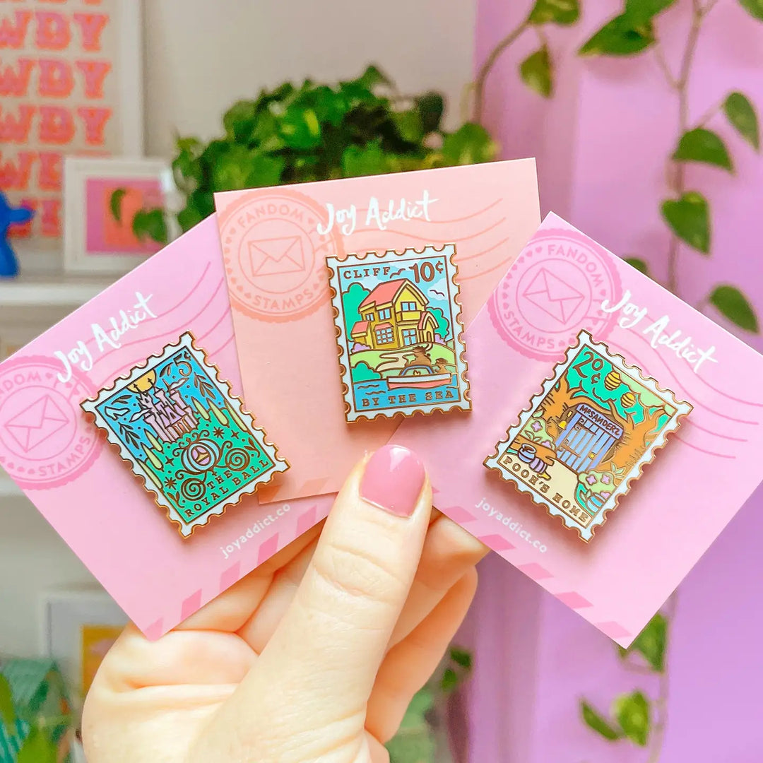 Pooh's Home Enamel Pin