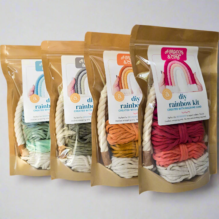 DIY Macrame Rainbow Kits