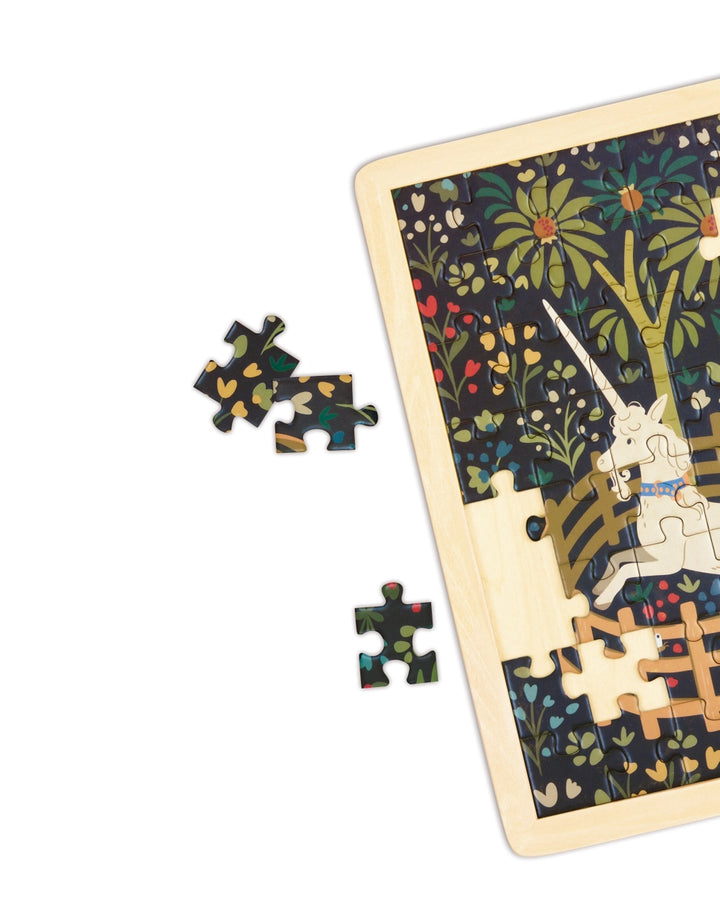 Unicorn In A Garden Puzzle