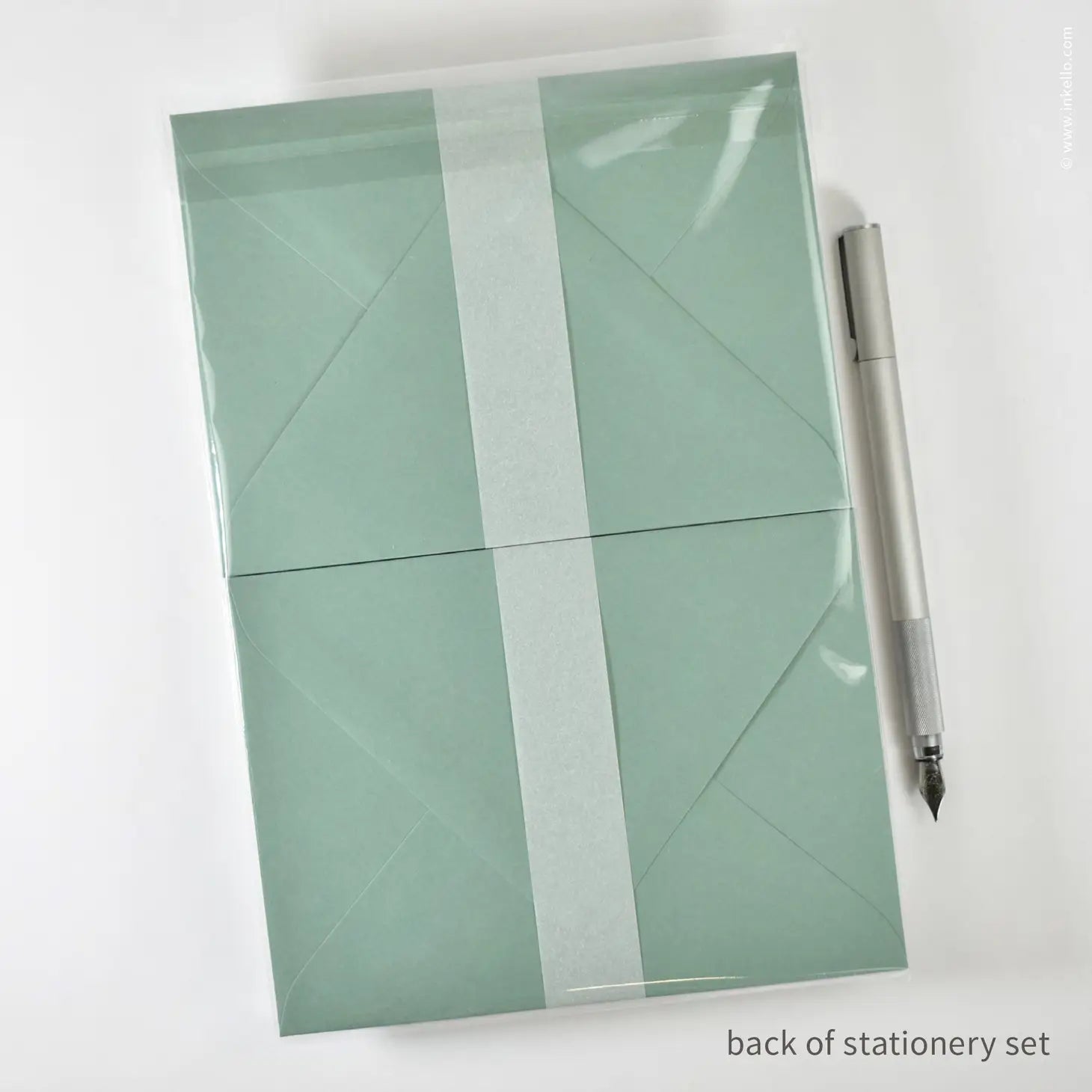 Green Sprouting Plants Stationery Set