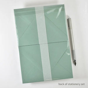 Green Sprouting Plants Stationery Set
