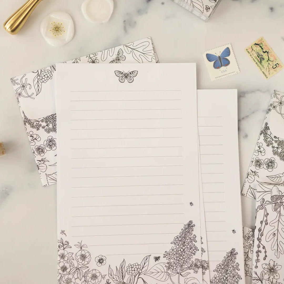 Tree Blooms Letter Writing Set