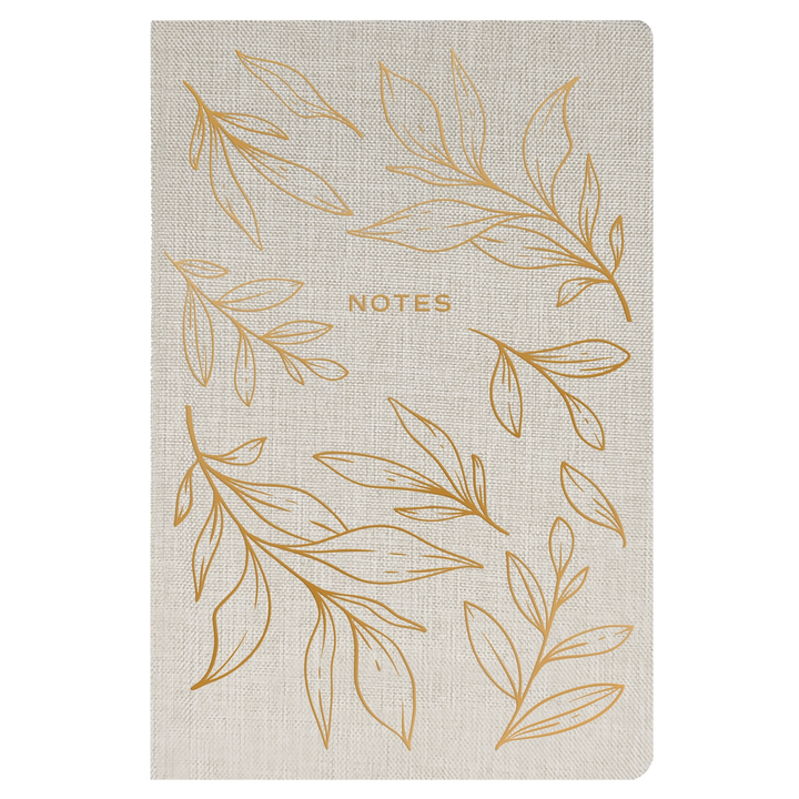 Leaves Notes Fabric Journal