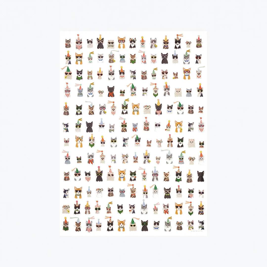 Cool Cats Wrapping Sheets (Roll)