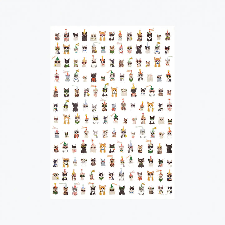 Cool Cats Wrapping Sheets (Roll)