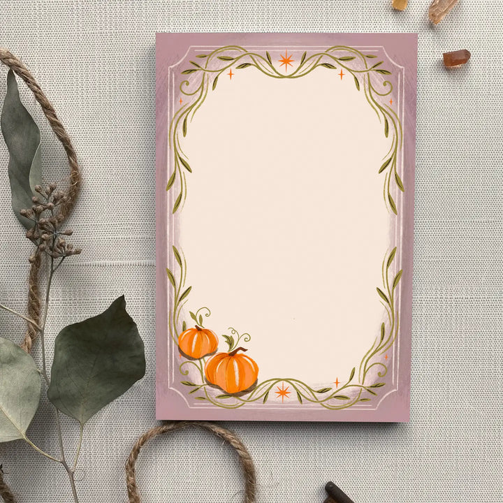 Pumpkin Patch Notepad