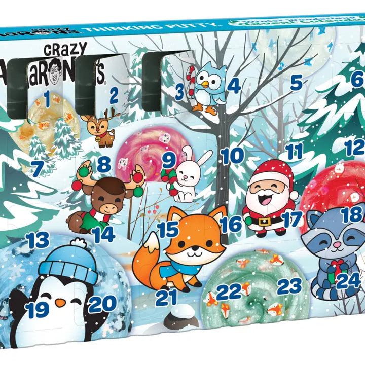 Crazy Aaron's Thinking Putty Winter Wonderland Advent Calendar