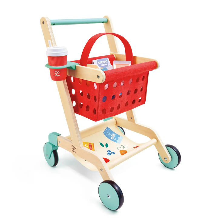 Wooden Shopping Cart