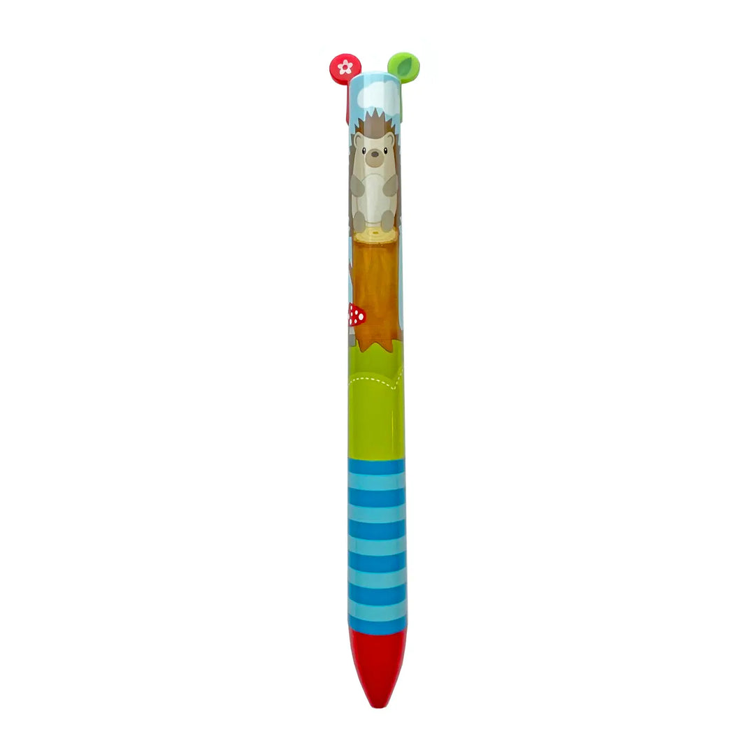 Twice as Nice Two Color Click Pen - Woodland Animals