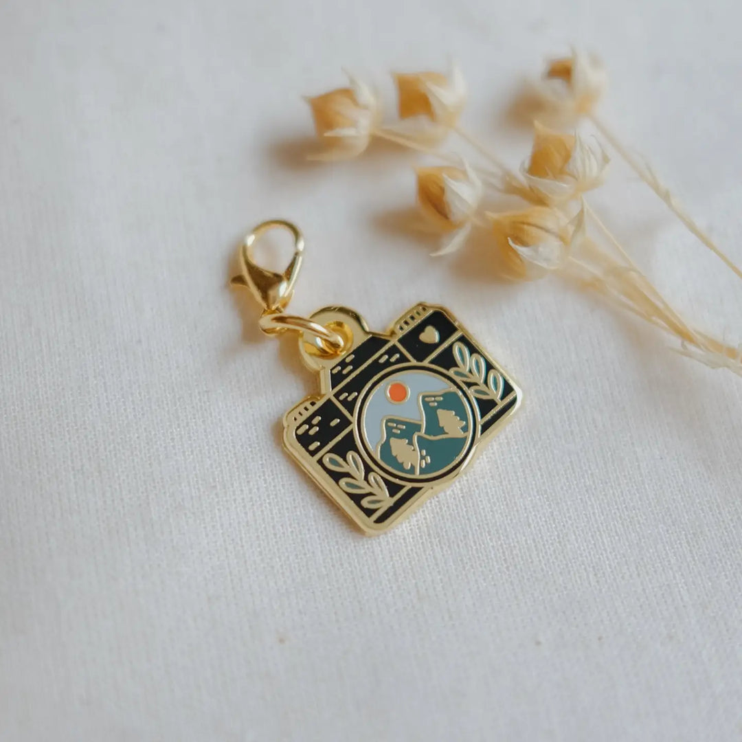 Camera Notebook Charm