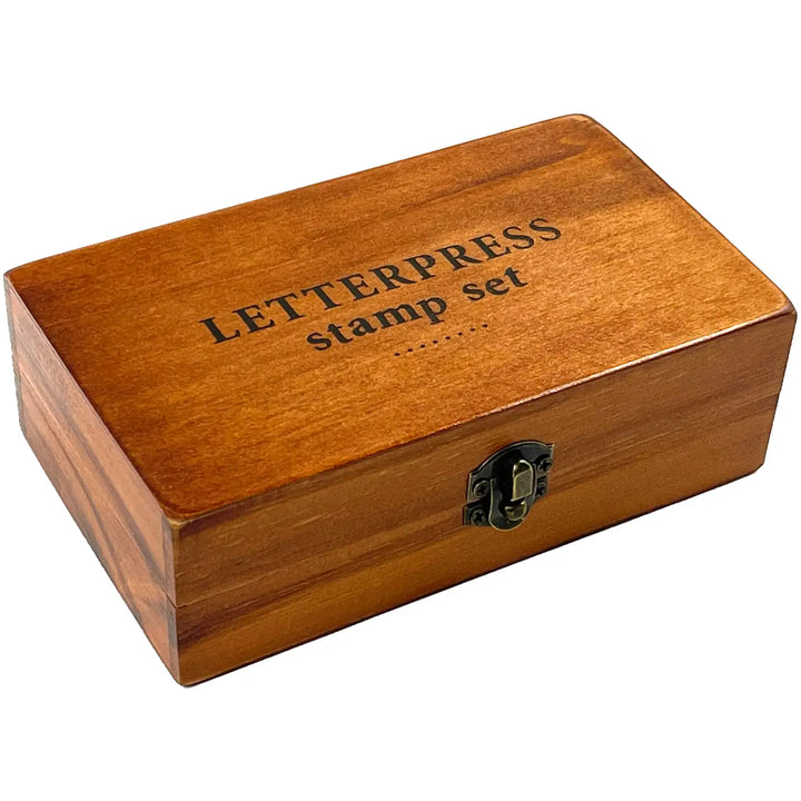 Studio Series Letterpress Stamp Set