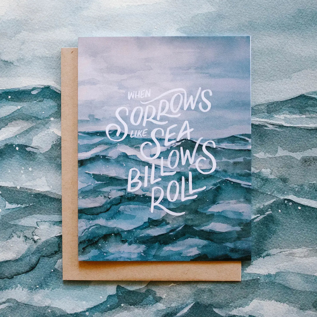 Sea Billows Card