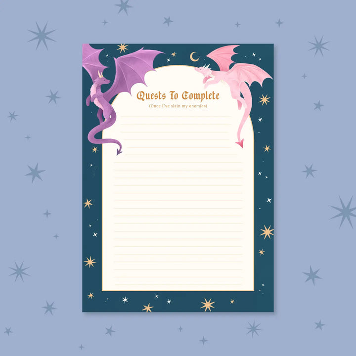 Quests To Complete Dragon Notepad