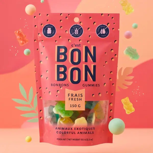 Colorful Animals Gummy Candies