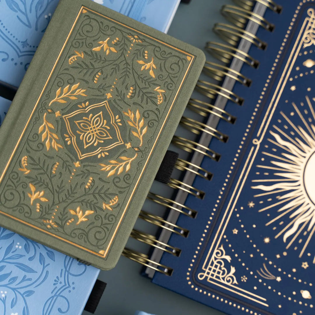 Storybook in Vintage Olive B5 Dot Grid Notebook