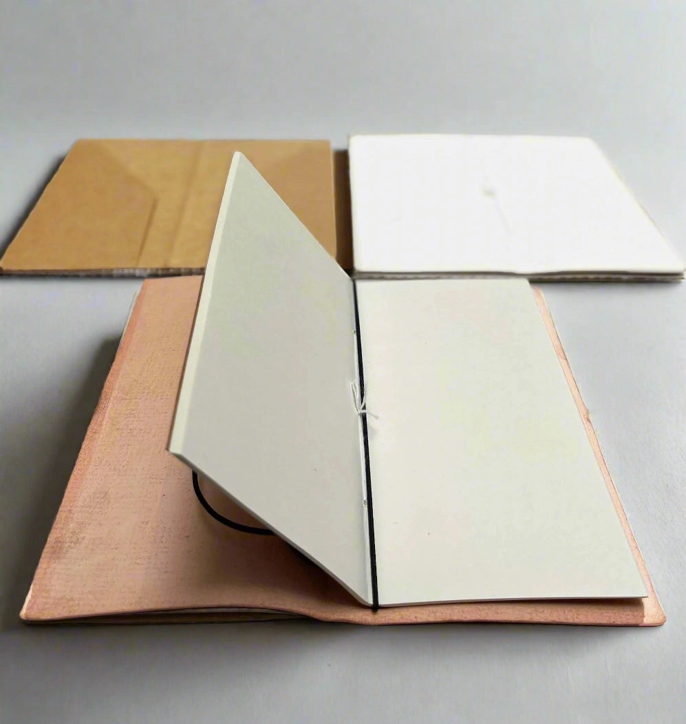 Debossed Refillable Leather Traveler's Notebooks