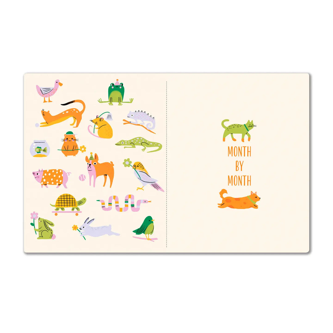 2027 Pets High Note Monthly Planner