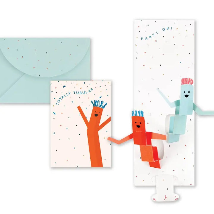 Totally Tubular Pop-up Card