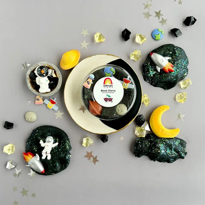 Space (Black Cherry) KidDough Play Kit