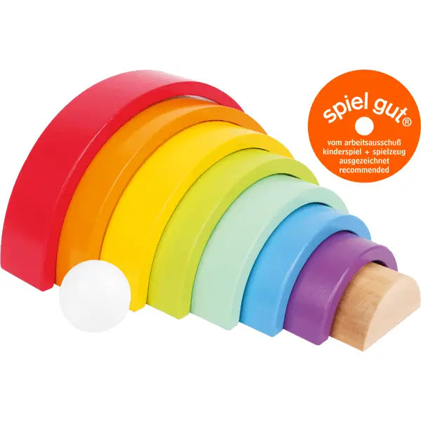 Large Rainbow Building Block Playset