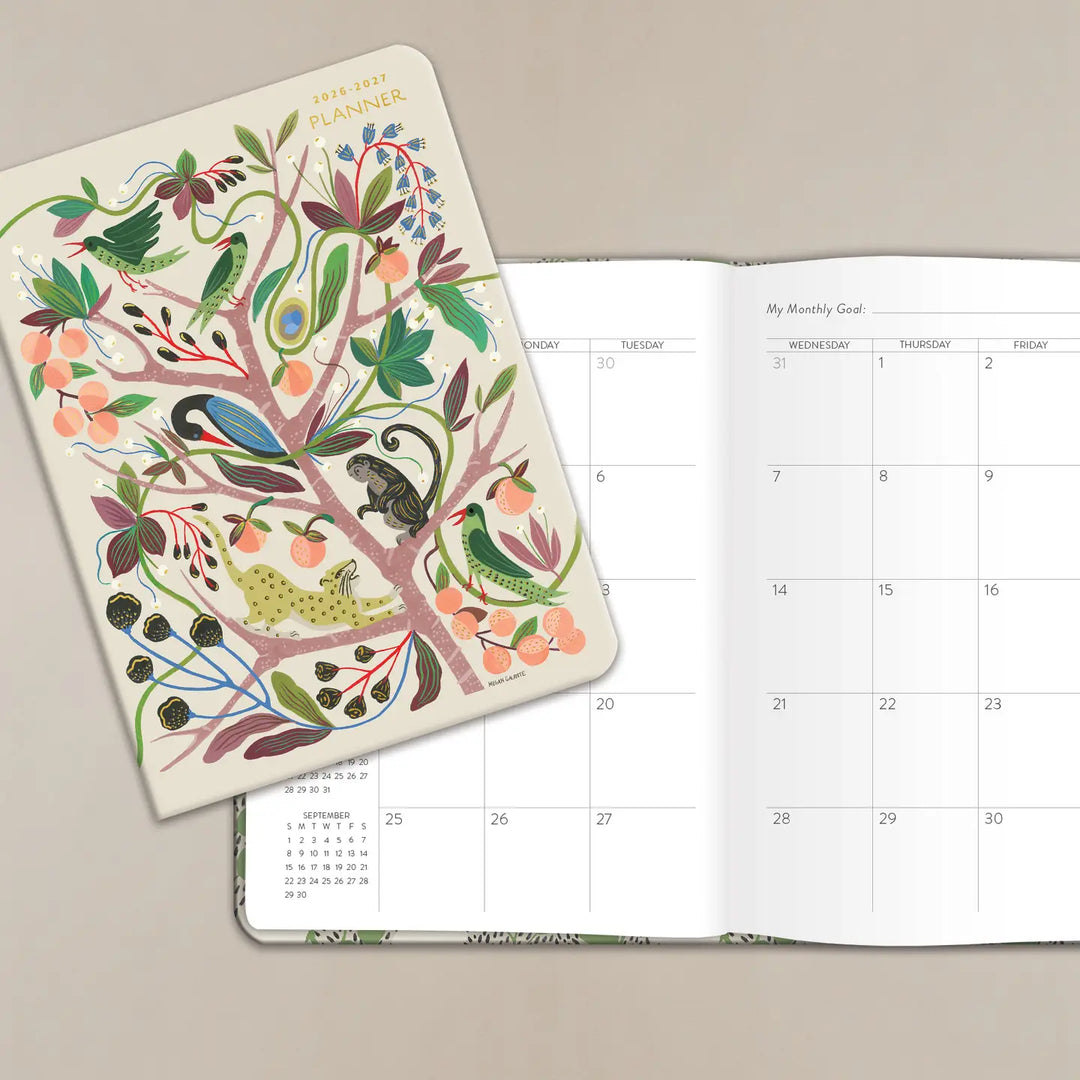 2026 - 2027 Menagerie - Seedlings On The Go Planner