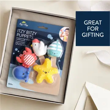 Nautical Itzy Bitzy Puppets - Bath & Storytelling Toys