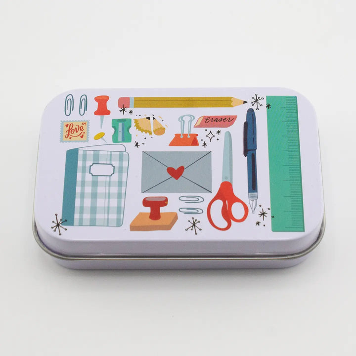 Stationery Lovers - Stationery Trinket Tin