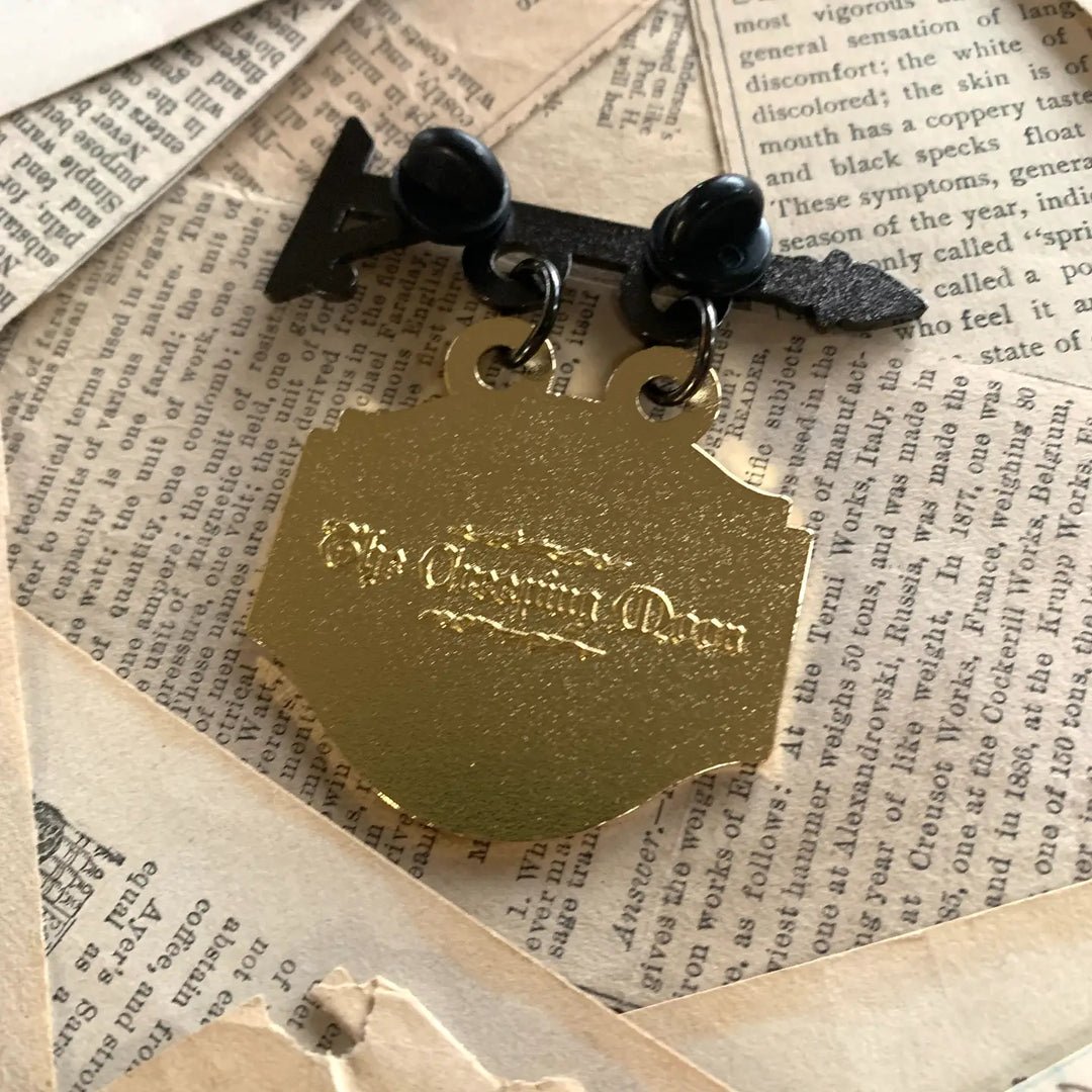 Apothecary Shop Sign Enamel Pin