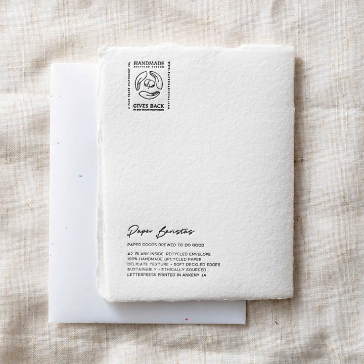 Floral Love Friendship | Eco-Friendly Greeting Card