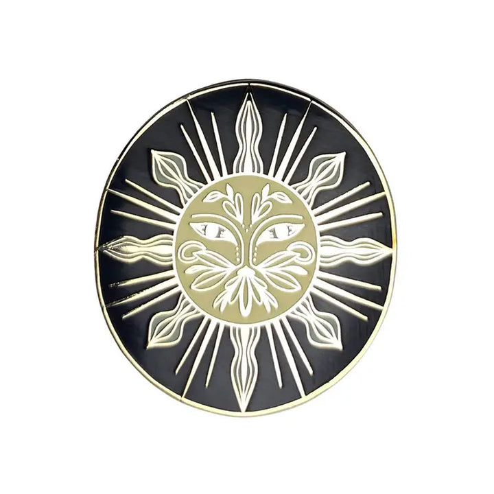 Mystic Sun Hard Enamel Pin