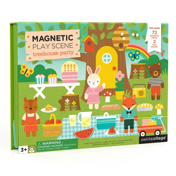 Magnetic Play Scene: Treehouse Party