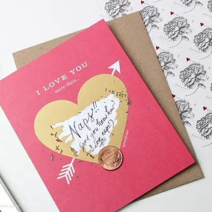 Scratch Off Card - Love You More Than