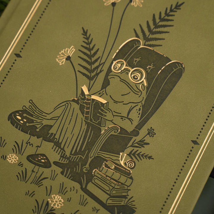 Literary Frog A5 Notebook
