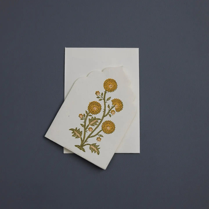 Boxed Artisan Notecard Set - Sandook Topaz