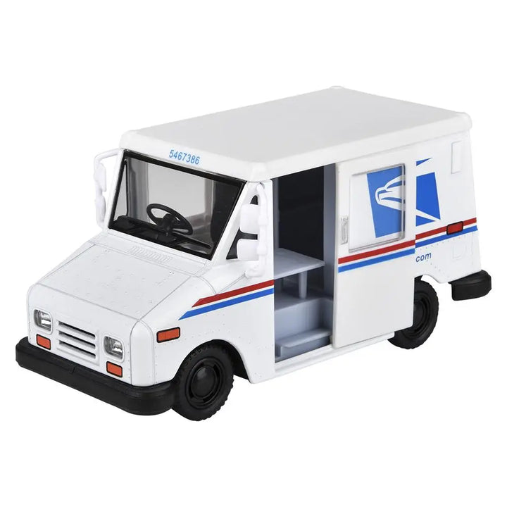 Die-Cast Pull Back 5-inch Postal Carrier Truck