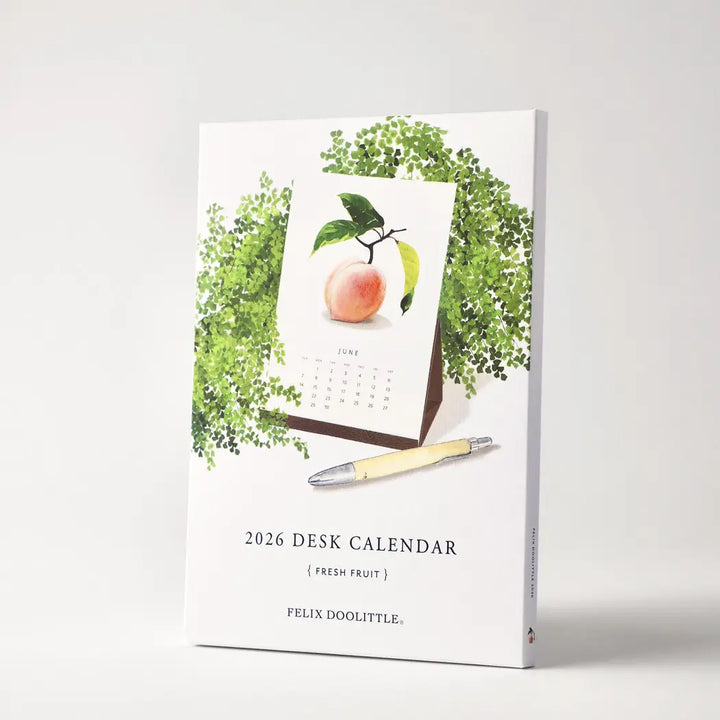 2025 Fresh Fruit Desk Calendar