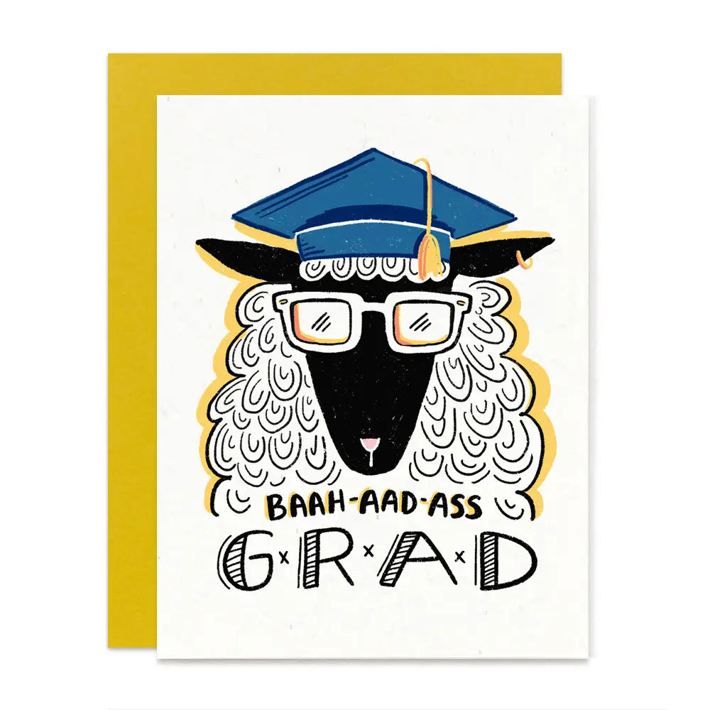 Baah-Aad-Ass Grad Card