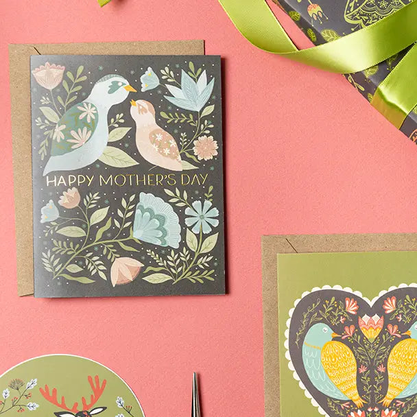 Mother's Day Birds & Blooms Card