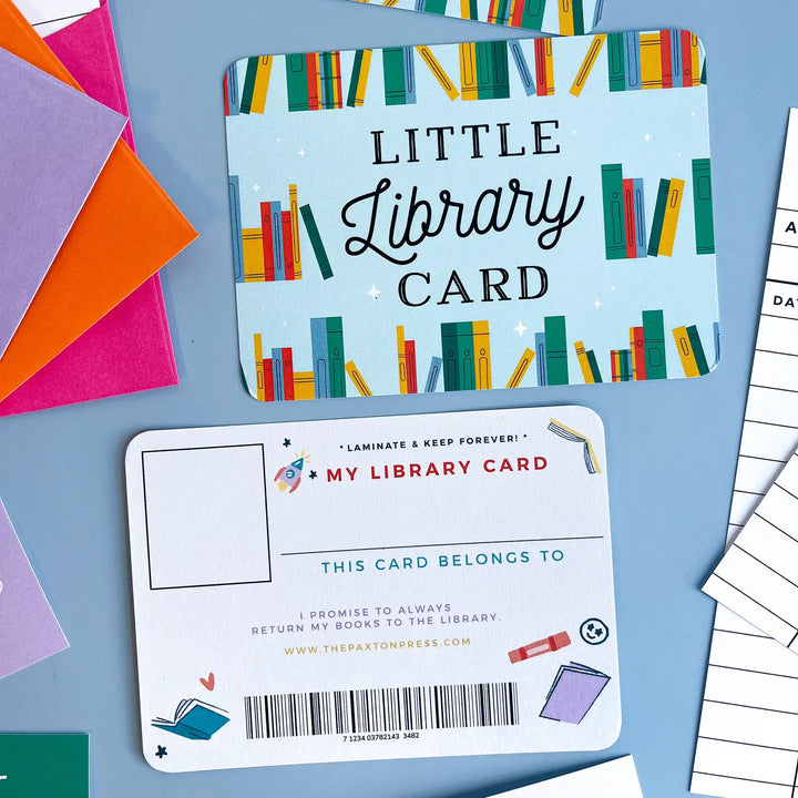 Library Pretend Play Kit – Kids Screen-Free Imaginative Play