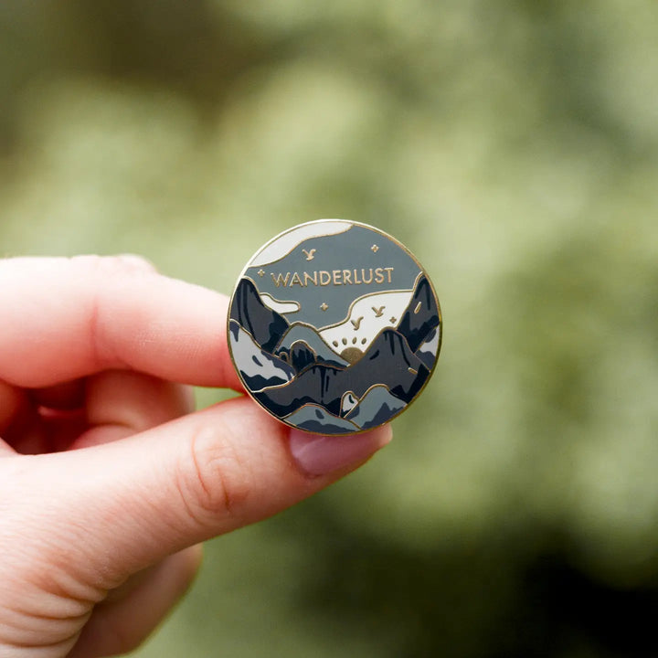 Wanderlust Enamel Pin