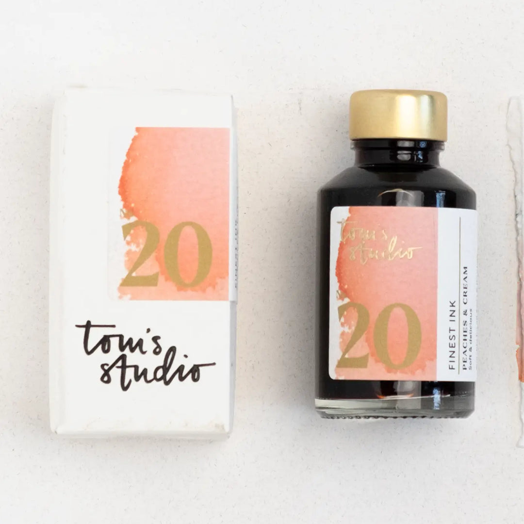 Tom's Studio Ink - 20 Peaches & Cream (50ml Bottled Ink)