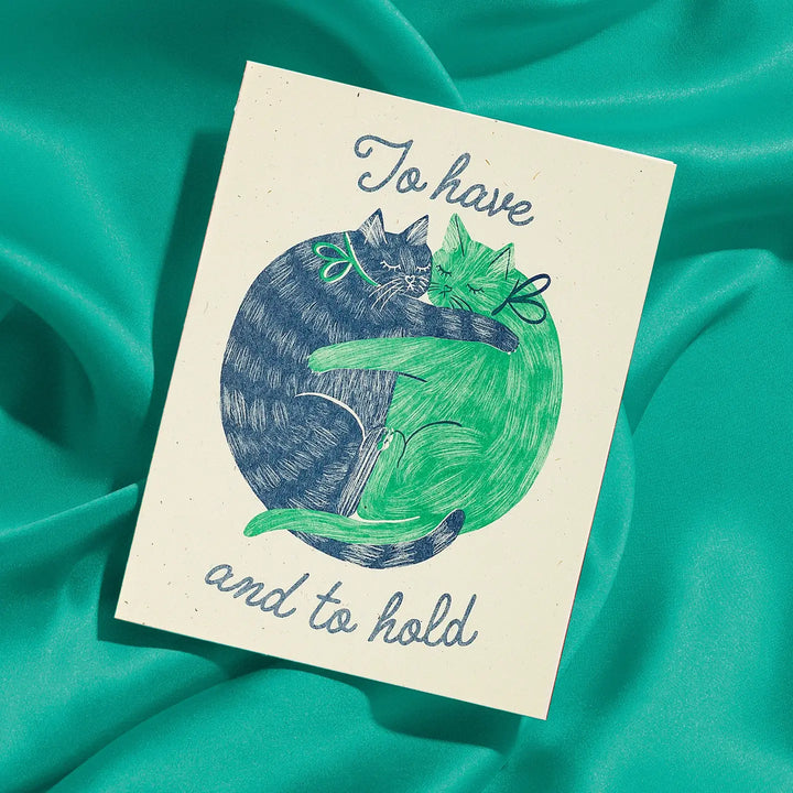 To Have and To Hold - Risograph Card